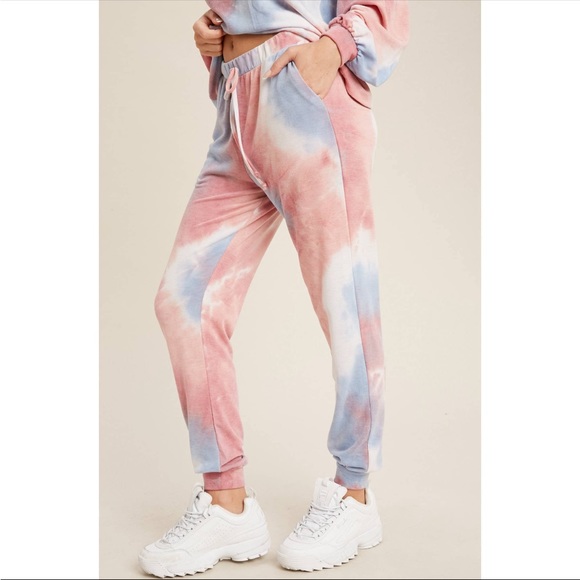 Boho Tie-Dye Jogger Pants - Picture 3 of 10